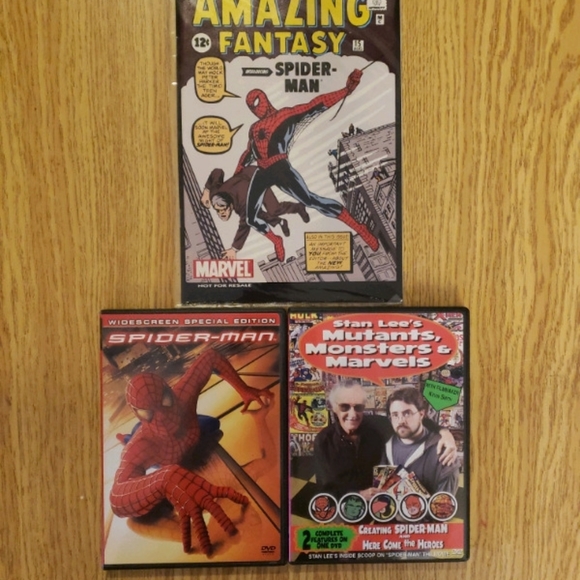 Spiderman 1 Collectors Set with bonus Spiderman 2 DVD - Picture 4 of 4